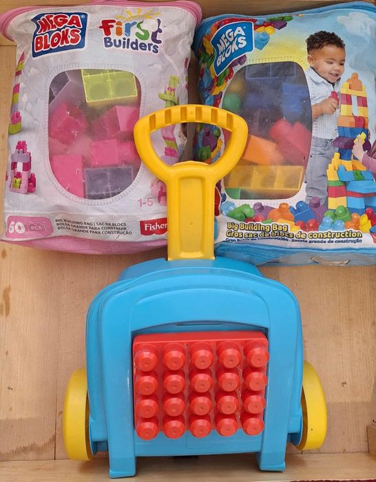 Кубики, конструктор mega blocks