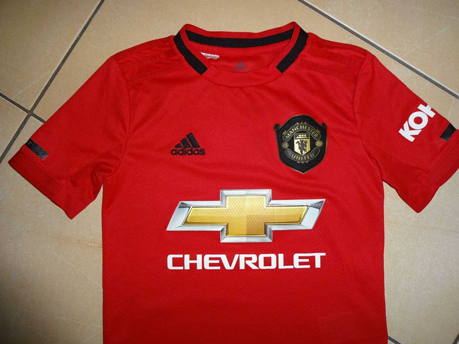 ADIDAS Chevrolet Manchester United oryg. koszulka 7-8 lat / 128 cm