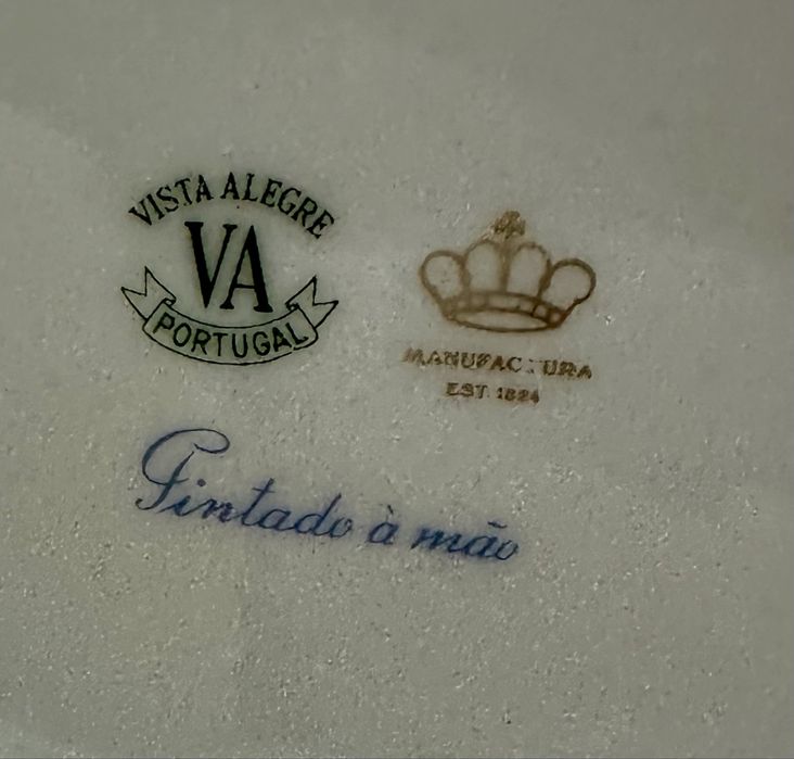 Terrina Com Travessa Liras “ Grande “ Vista Alegre