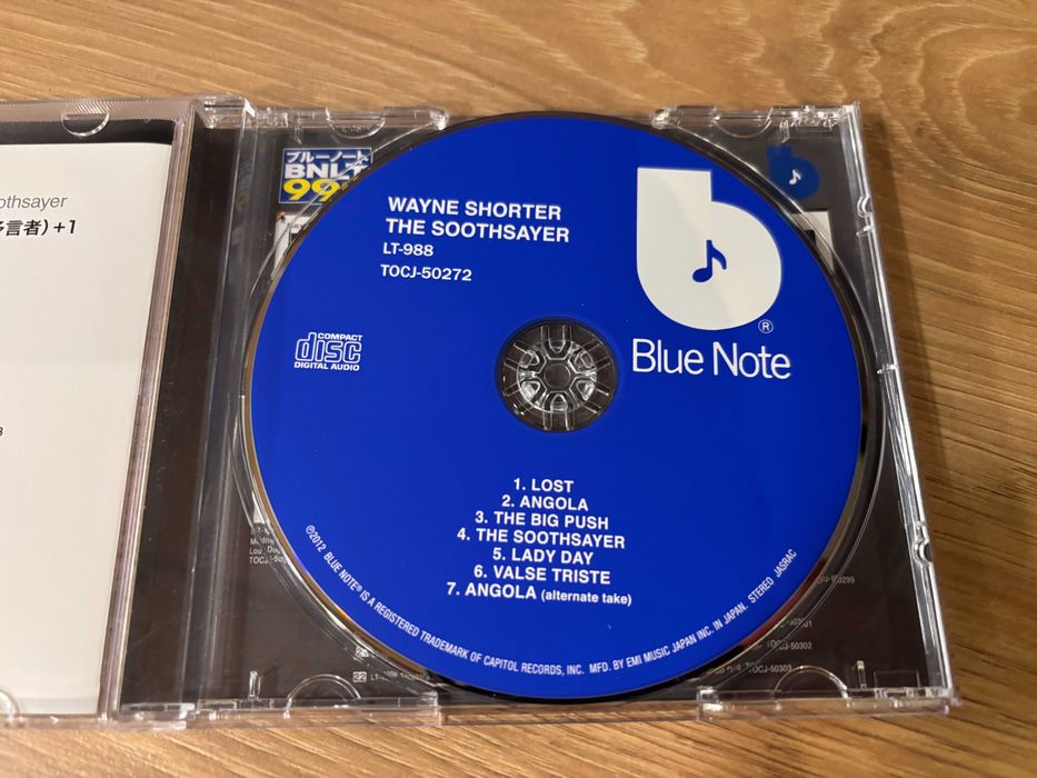 WAYNE SHORTER - The Soothsayer - JAPAN CD - Hubbard, Tyner, Williams