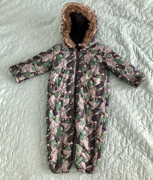 Kombinezon z futerkiem