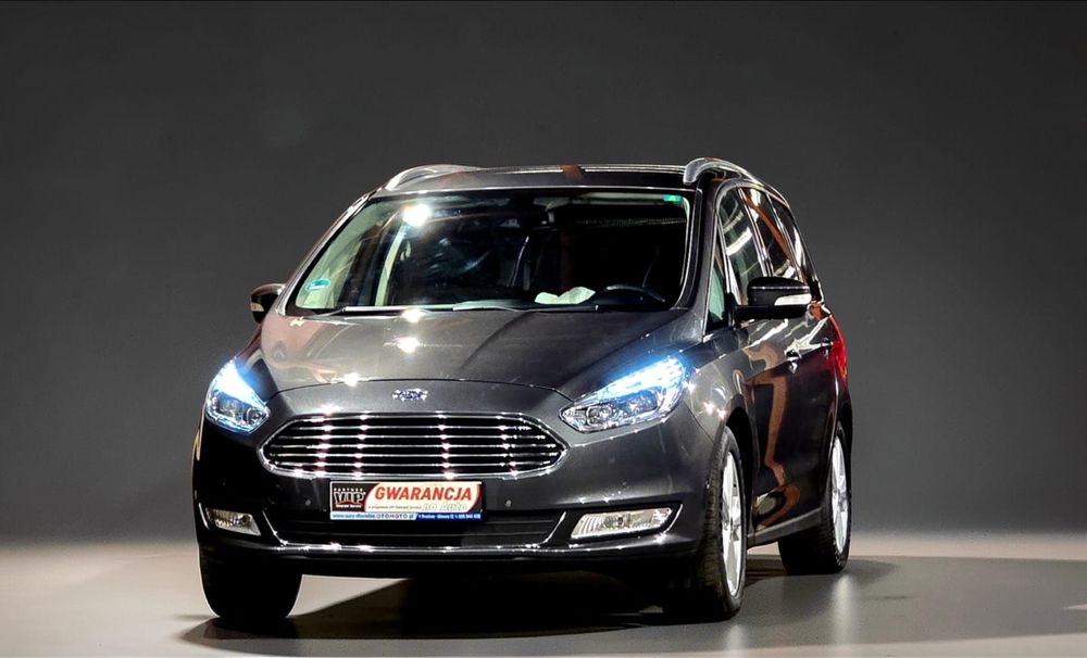 Ford Galaxy Lampy full led+Asystany pasa+Bezwypadkowy+Serwisowany+Gwarancja