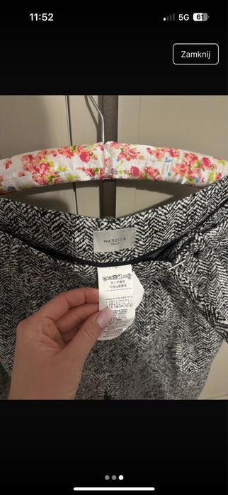Marella sport spodnie materiałowe
