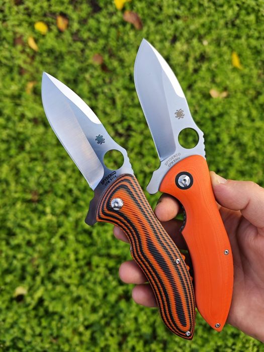 SPYDERCO RUBICON C187, ломик на подшипниках,флипер с G10,military