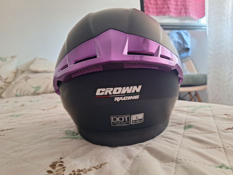 Capacete mulher novo