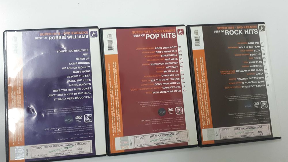 DVD's Karaoke 11 unidade