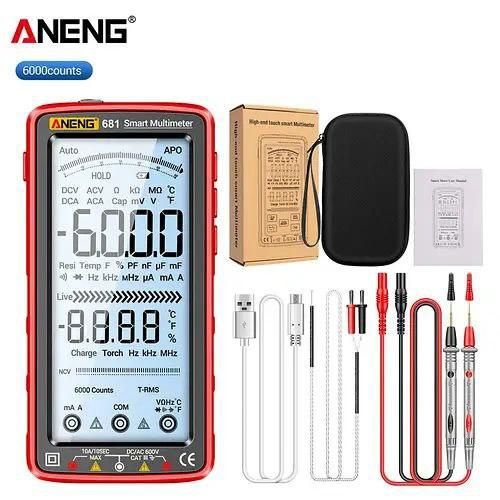Мультиметр  ANENG 681 Red