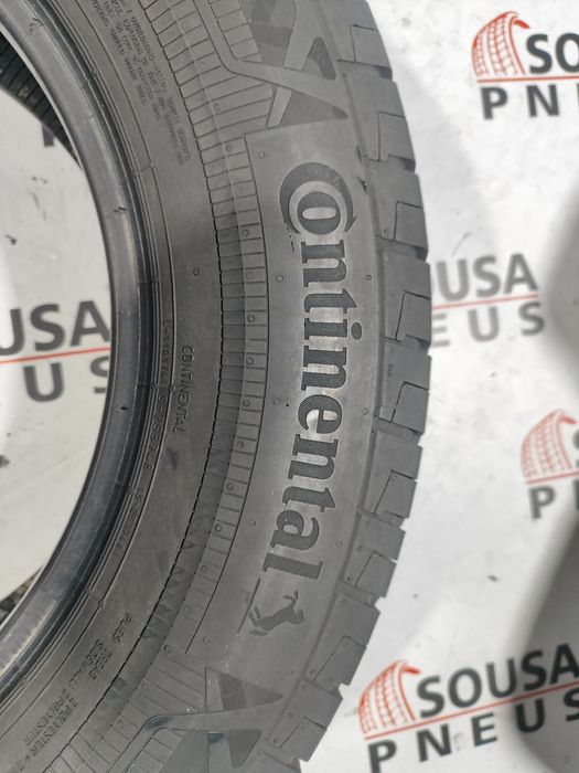 2 pneus semi novos 235-65R16C Continental-  Oferta dos Portes