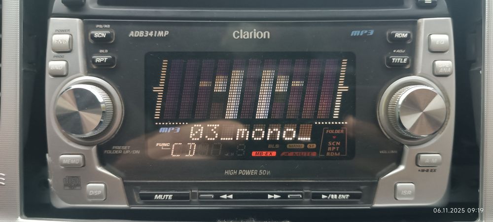 Магнитола Clarion adb341mp