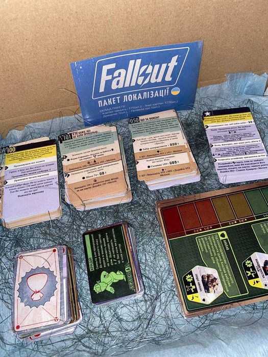 Український переклад для Fallout Board Game