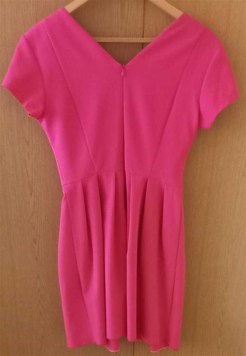 Sukienka, damska, fuksja, rozm. 34