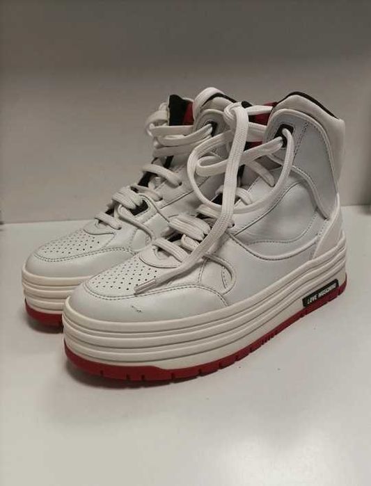Love Moschino Sneakersy wysokie