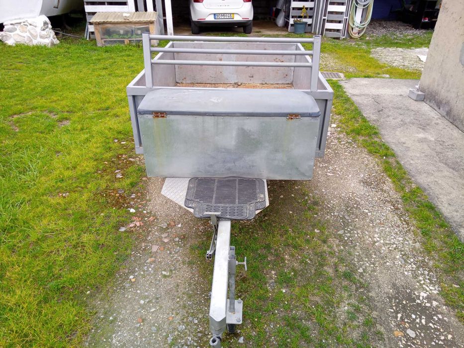 Atrelado para motocultivador