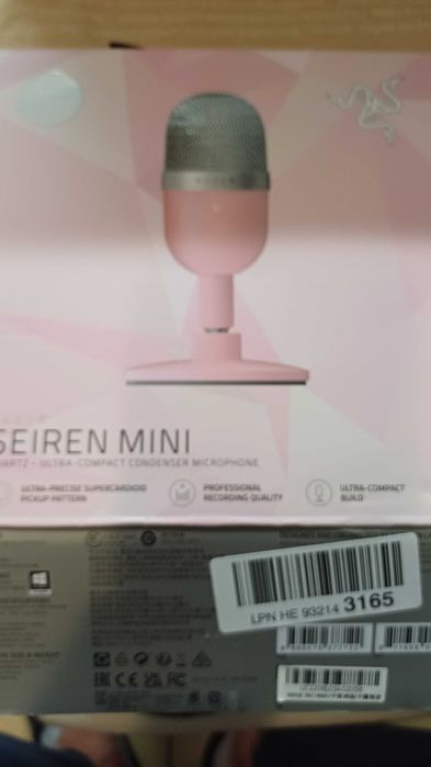 Razer Seiren Mini - Mikrofon pojemnościowy USB do transmisji.
