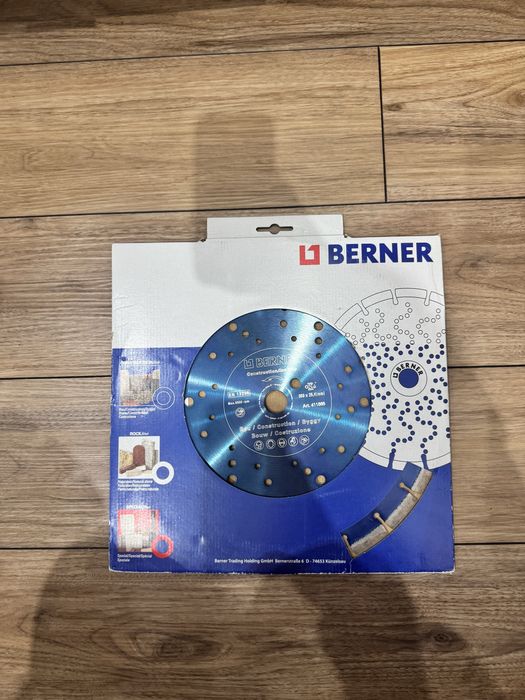 Tarcza Diamentowa Berner 350x25,4