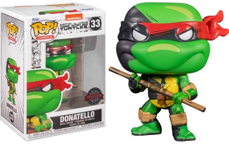 Figurka FUNKO POP! TMNT Żółwie NINJA DONATELLO 33 Nowa Poznań