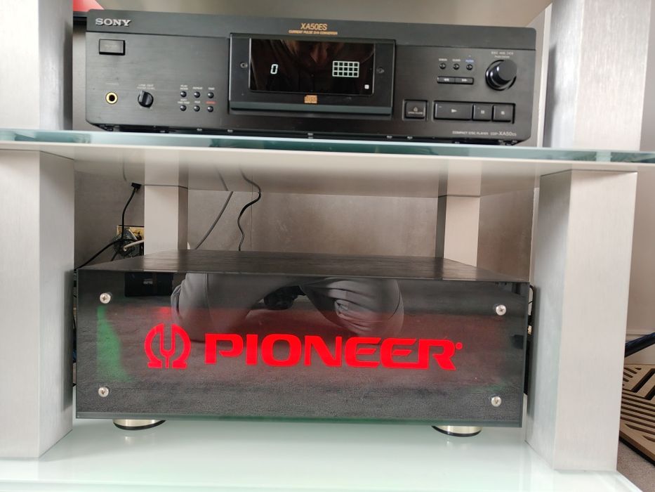 Czarny Odtwarzacz CD Sony CDP-XA50ES najwyższy model