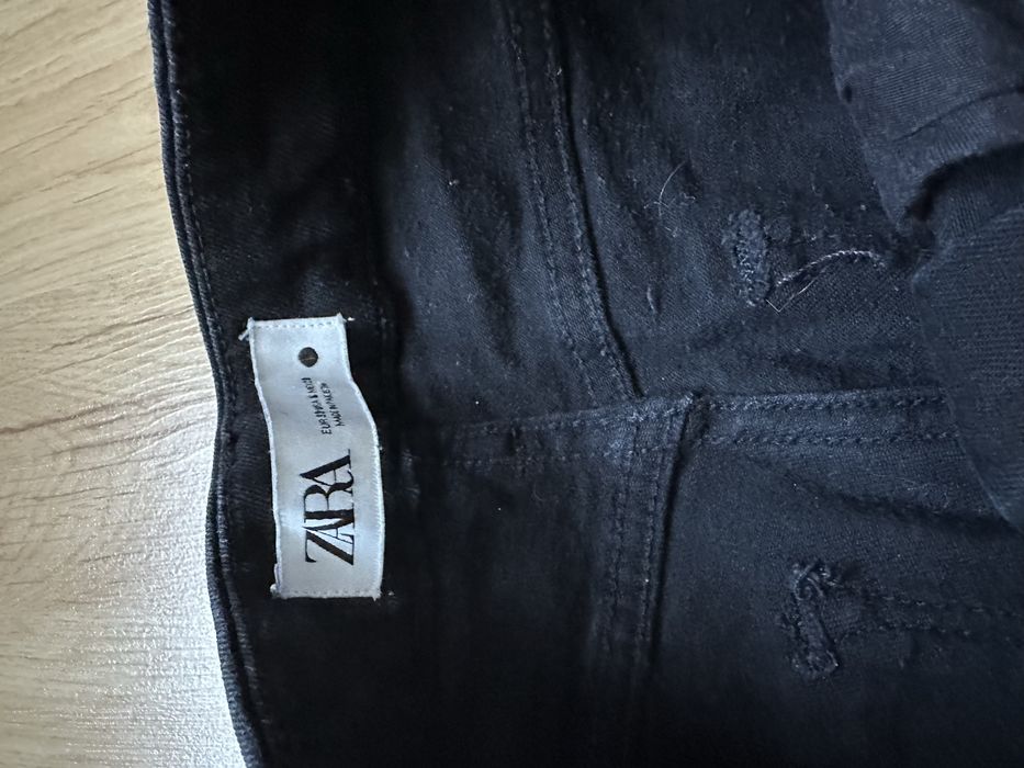 Jeansy zara 38 flare dzwony