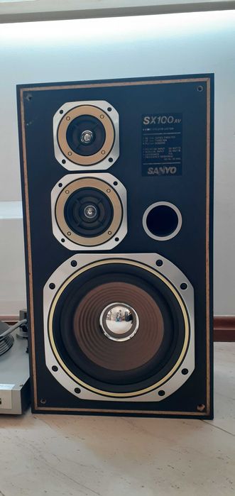 Aparelhagem Sony (anos 80) + Colunas Sanyo