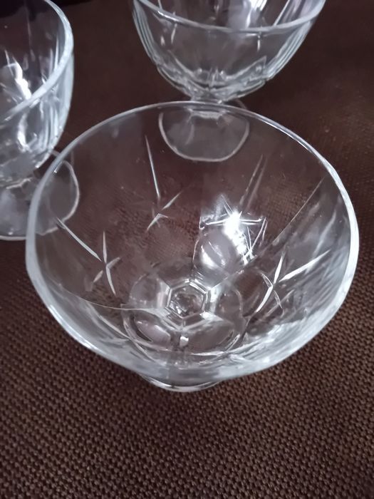 Pucharki do lodów francuskie szkło plus gratis