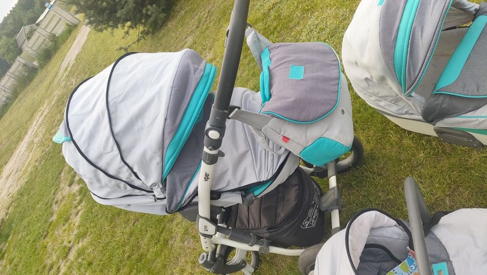 Wózek 3w1 Viper verdi mięta