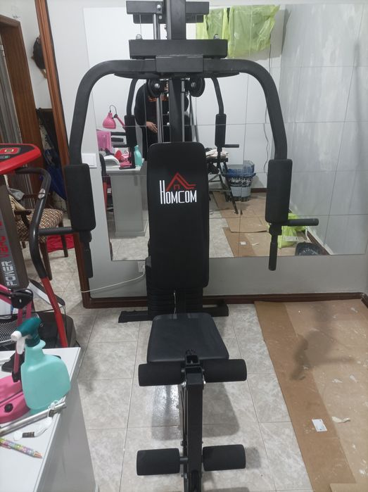 Aparelho de musculação,Multifuncional para exercícios nova usada pouqu