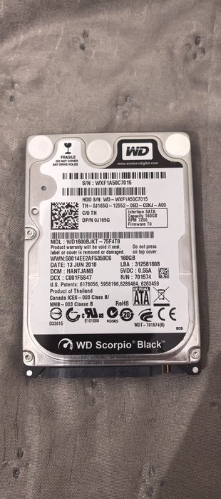 Dysk HDD 160gb 2.5"