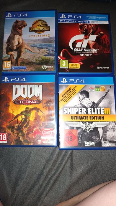 Sprzedam gry na ps4