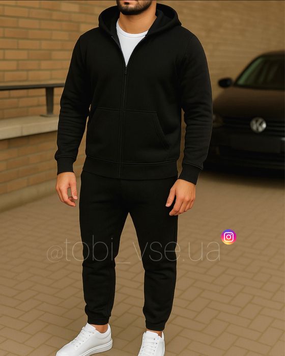 АКЦІЯ‼️ ТЕПЛИЙ Костюм на флісі Чоловічий/Мужской спортивный комплект