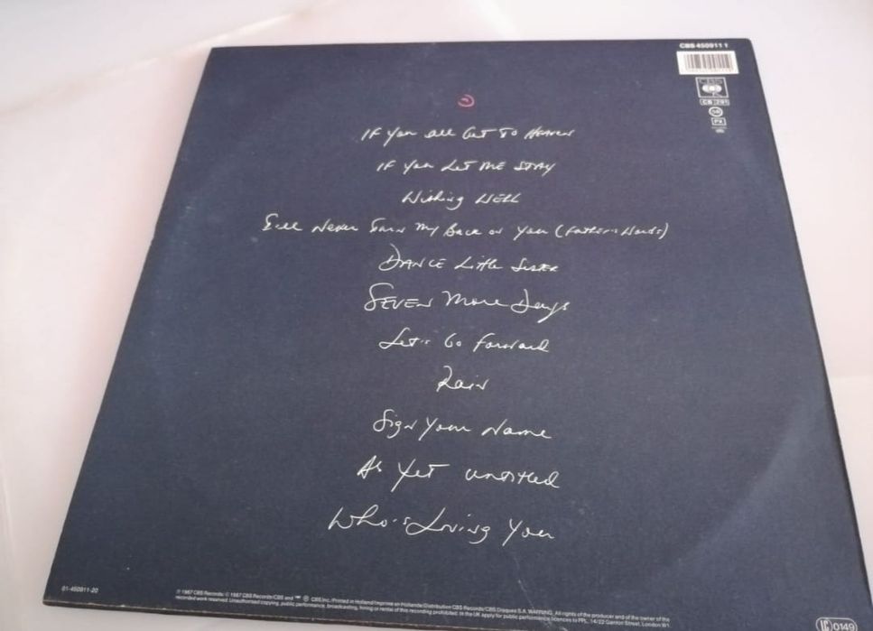 Disco de Vinil Trent D'arby 1987