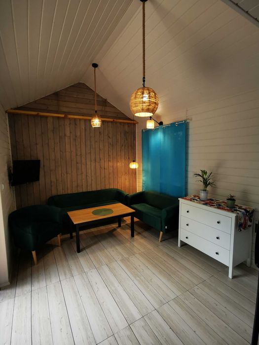 Promocja Mazury dom Bania jacuzzi nad jeziorem kajak sup jedna DOBA