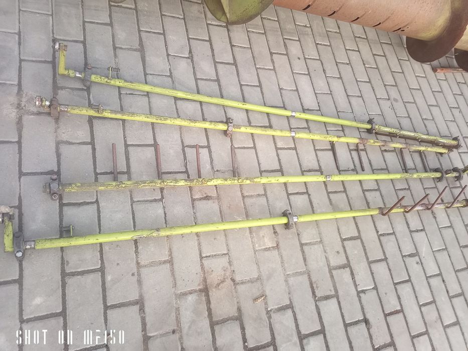 Трубки шнека жатки Klaas 3м