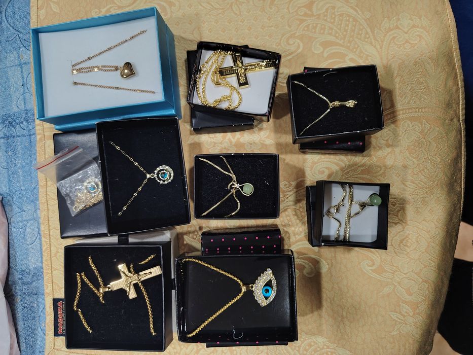 15€ a unidade Novo banho ouro 24k, entrego em Rio tinto ou envio CTT