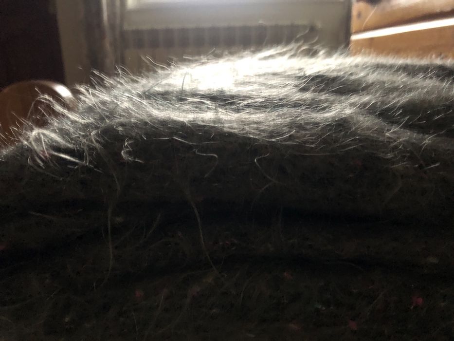 Cudowny sweter 100% rasowy kozi moher.