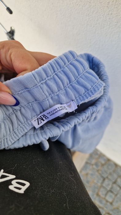 Fato treino azul da Zara