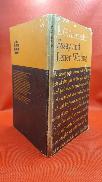 Livro - REF PA4 - L.G. Alexander - Essay and Letter Writing