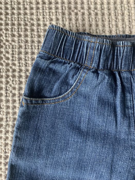 Ciepłe spodenki dla chłopca r.80, jeansy, bardzo fajne :)