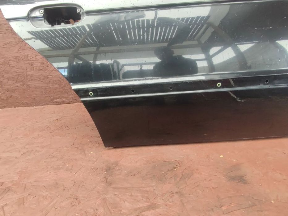 bmw e38 oryginalne drzwi tył prawe krótkie w kolorze schwarz 2 bez r