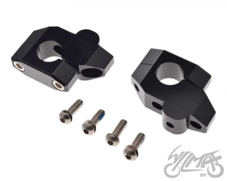 Podwyższenie i przesunięcie kierownicy 22mm Risery