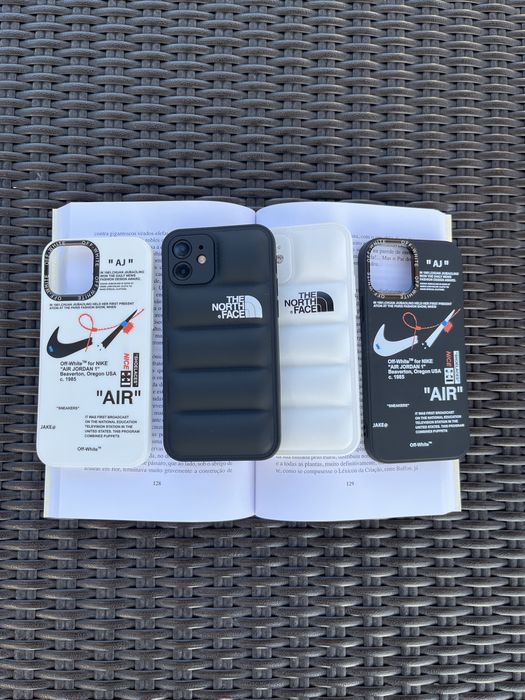 Capa IPhone Nike, The North Face, Off-White