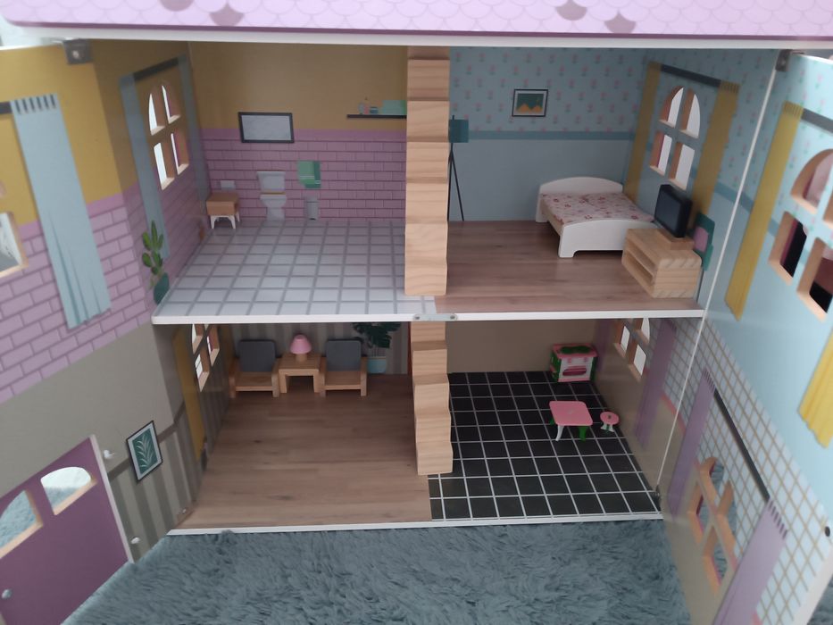 Domek dla lalek dla dziewczynki