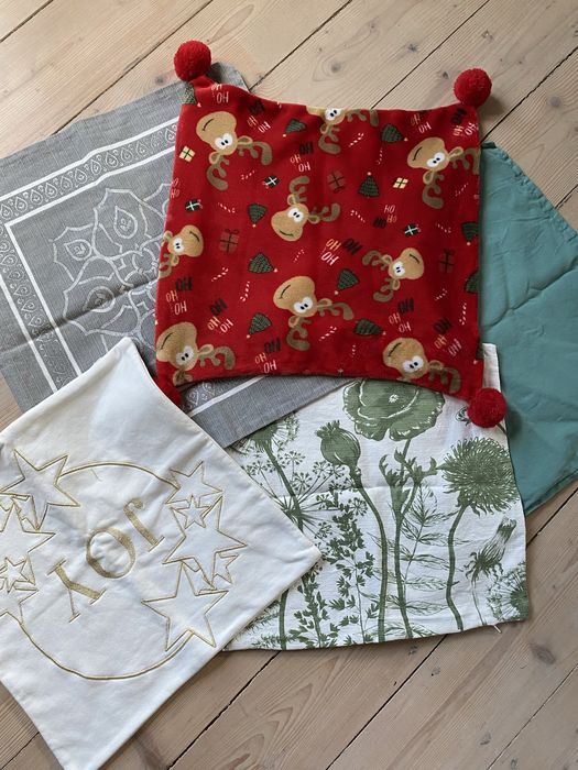 Zestaw poszewek dekoracyjnych na poduszki