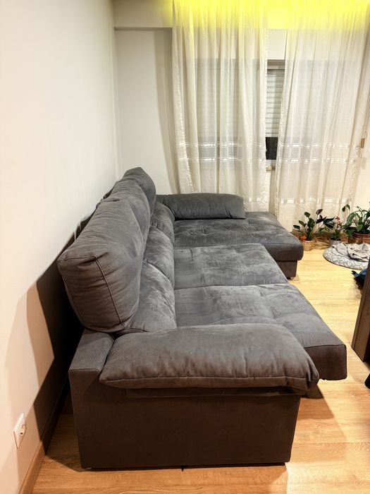 Sofa em L ( com chaise longue )
