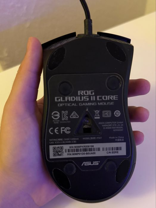 Rato Gaming Asus Rog Gladius II Core 6200DPI