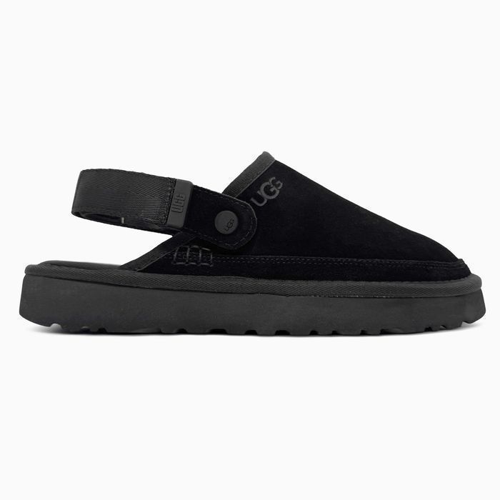 Уггі UGG Goldencoast Clog Black premium БЕЗ ХУТРА осінні угги клоги 41-45