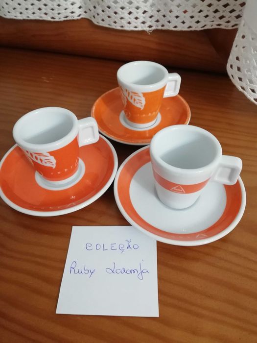 Várias Chávenas com Pires para Coleção da DELTA, CADA 5€