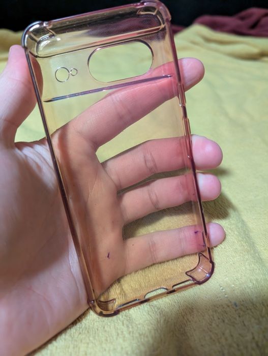 Etui do Google Pixel 8 - wielobarwne, przezroczyste