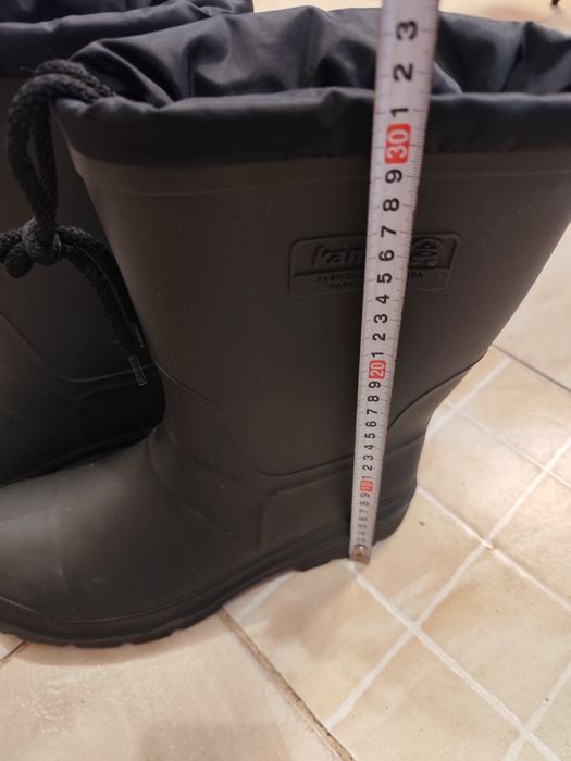 Чоботи гумові Kamik Icebreaker Канада- Black, khaki brown - До -40°C