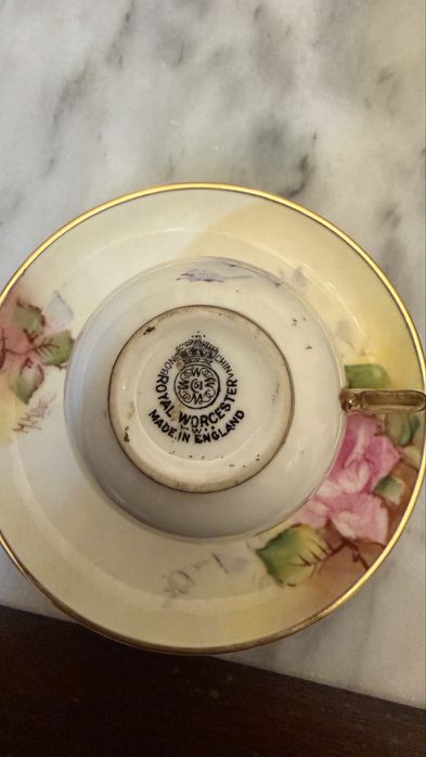 3 chavenas de cafe em porcelana
