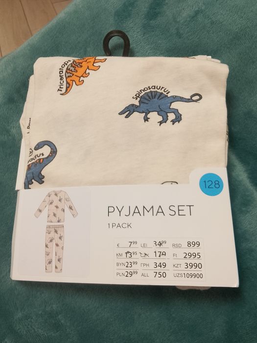 пижама для мальчика 128